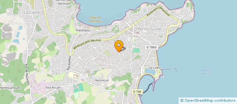 localisation de l'entreprise L2AP  PERROS-GUIREC