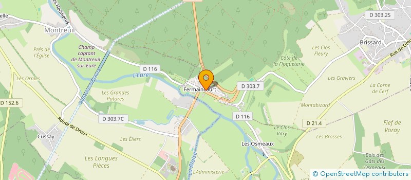 localisation de l'entreprise L2B à CHERISY