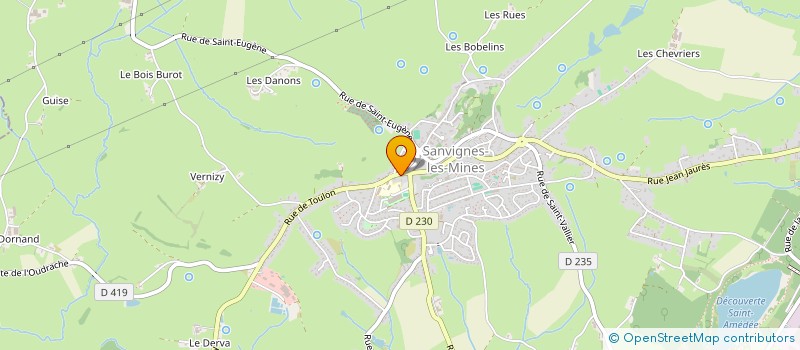 localisation de l'entreprise L2B CAPITAL  SANVIGNES-LES-MINES