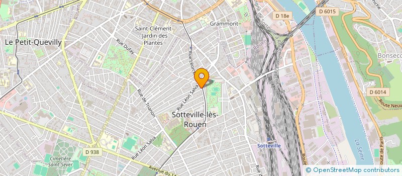 localisation de l'entreprise L2B IMMO  SOTTEVILLE-LES-ROUEN