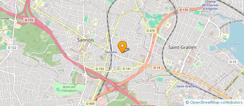 localisation de l'entreprise L2BS  SANNOIS