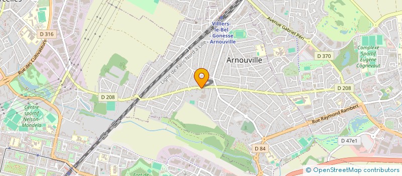 localisation de l'entreprise L2C à ARNOUVILLE