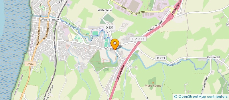 localisation de l'entreprise L2C  WIMILLE