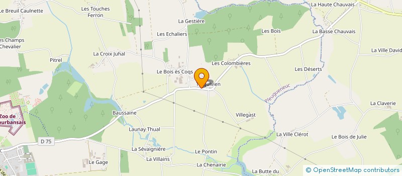 localisation de l'entreprise L2C  PLEUGUENEUC