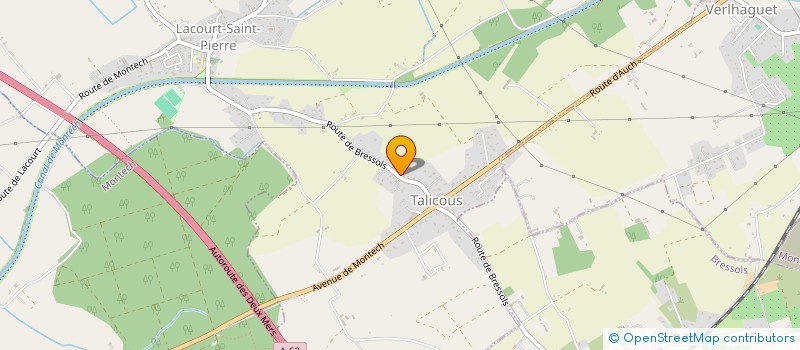 localisation de l'entreprise L2C CONDUITE  BRESSOLS