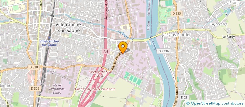 localisation de l'entreprise L2C CONSTRUCTIONS à VILLEFRANCHE-SUR-SAONE