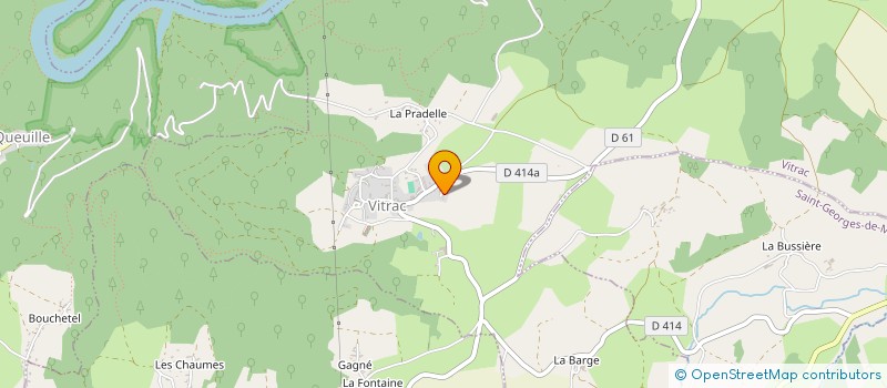 localisation de l'entreprise L2CA à VITRAC
