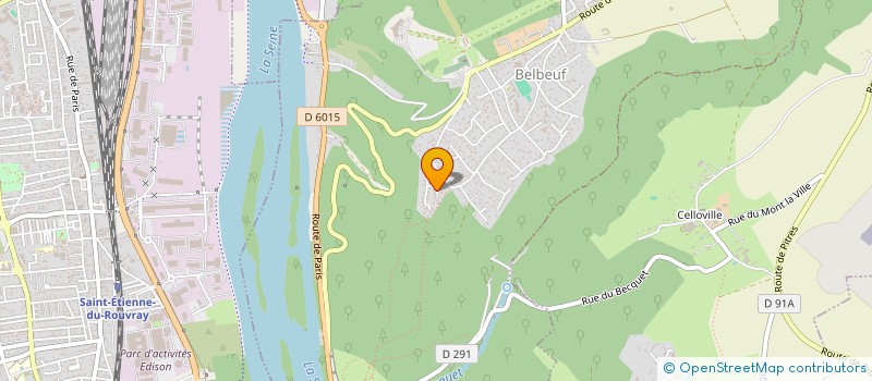 localisation de l'entreprise L2CB  FRANQUEVILLE-SAINT-PIERRE