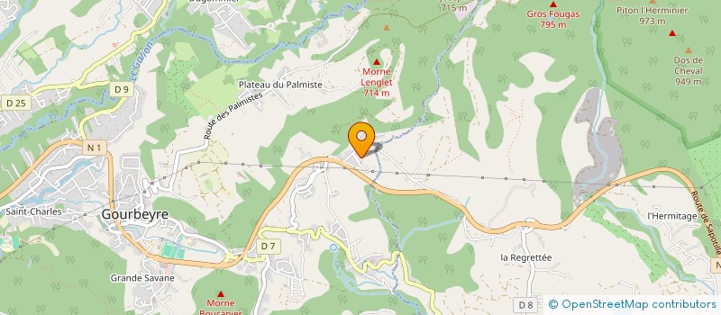 localisation de l'entreprise L2CN à GOURBEYRE
