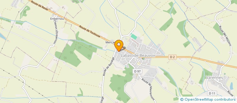 localisation de l'entreprise L2CS  LABASTIDE-BEAUVOIR