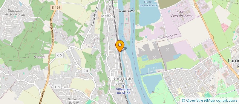 localisation de l'entreprise L2CS IMMOBILIER  VILLENNES-SUR-SEINE