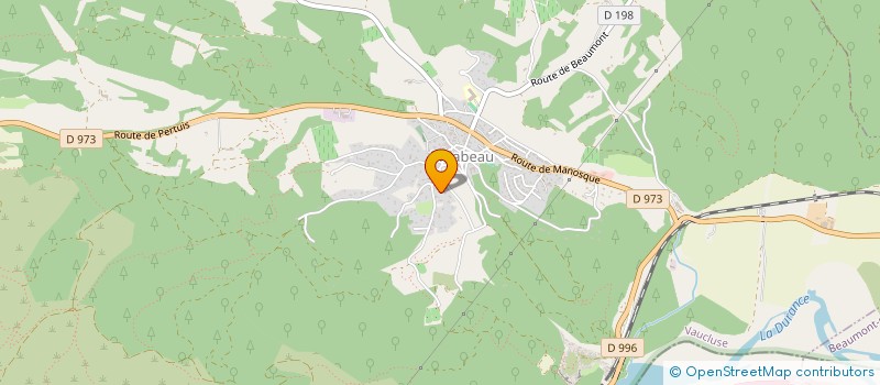 localisation de l'entreprise L2D  MIRABEAU