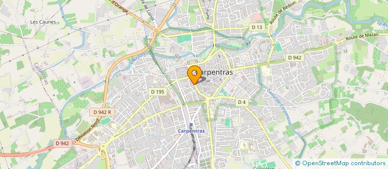 localisation de l'entreprise L2D PROVENCE IMMOBILIER à CARPENTRAS