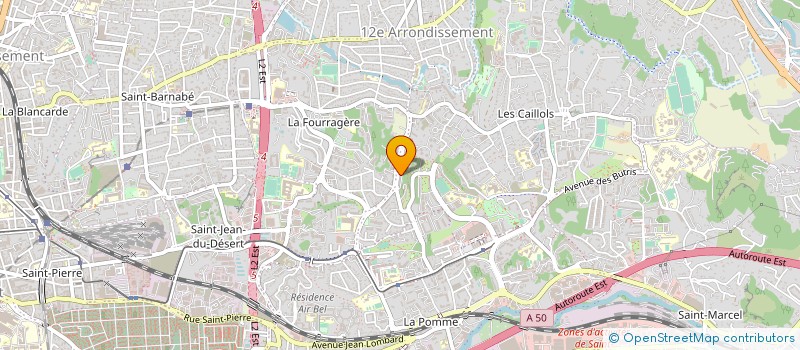 localisation de l'entreprise L2D2 à MARSEILLE