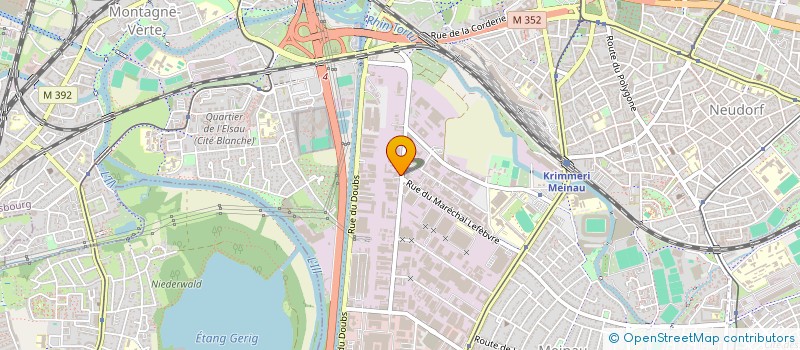 localisation de l'entreprise L2D3  LE HOHWALD