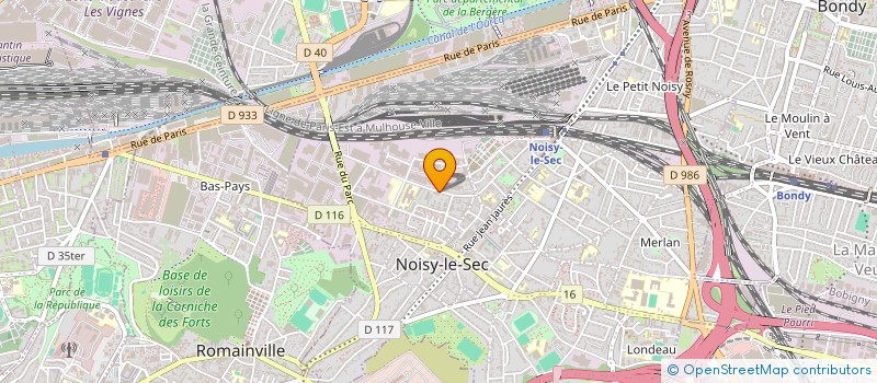 localisation de l'entreprise L2DELF à NOISY-LE-SEC