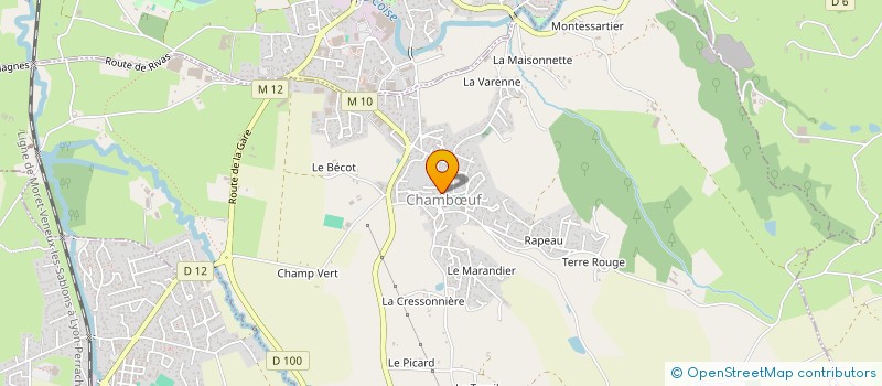 localisation de l'entreprise L2ESC2  CHAMBUF