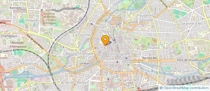 localisation de l'entreprise L2FC  RENNES