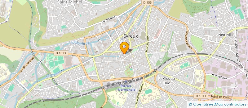 localisation de l'entreprise L2FD à EVREUX