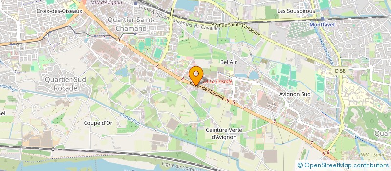 localisation de l'entreprise L2FI  AVIGNON