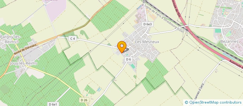 localisation de l'entreprise L2FM HOUSE  LES MESNEUX