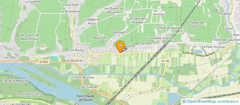 localisation de l'entreprise L2G à VOUVRAY