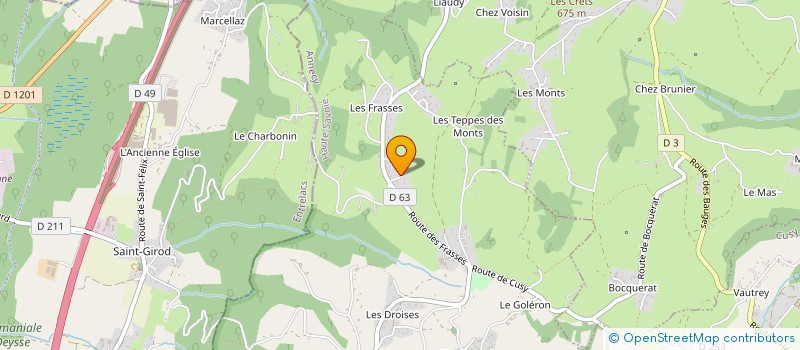 localisation de l'entreprise L2G  ALBY-SUR-CHERAN