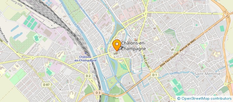 localisation de l'entreprise L2G AUTOS  CHALONS-EN-CHAMPAGNE