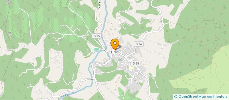 localisation de l'entreprise L2G BATI RENOV  BRAS