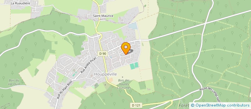 localisation de l'entreprise L2G2 ASSOCIES  HOUPPEVILLE