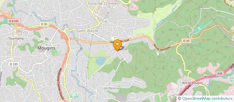 localisation de l'entreprise L2GCM à MOUGINS
