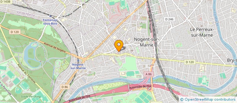 localisation de l'entreprise L2GH à NOGENT-SUR-MARNE