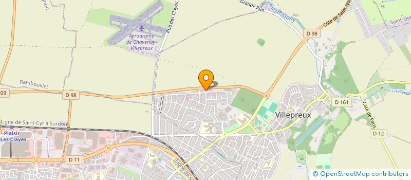 localisation de l'entreprise L2GM  VILLEPREUX