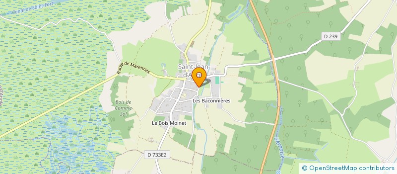 localisation de l'entreprise L2I  SAINT-JEAN-D'ANGLE