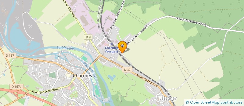 localisation de l'entreprise L2J  ESSEGNEY