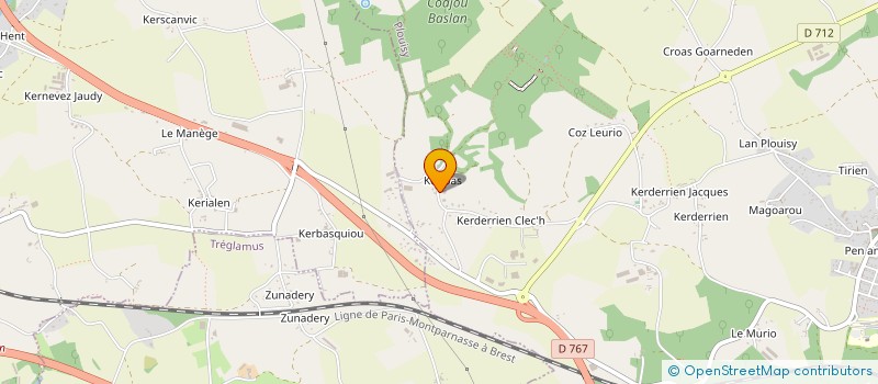 localisation de l'entreprise L2J TRAVAUX  PLOUISY