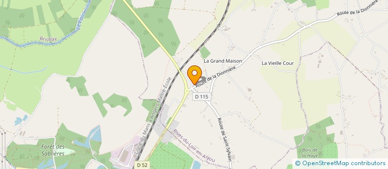 localisation de l'entreprise L2JC  RIVES-DU-LOIR-EN-ANJOU