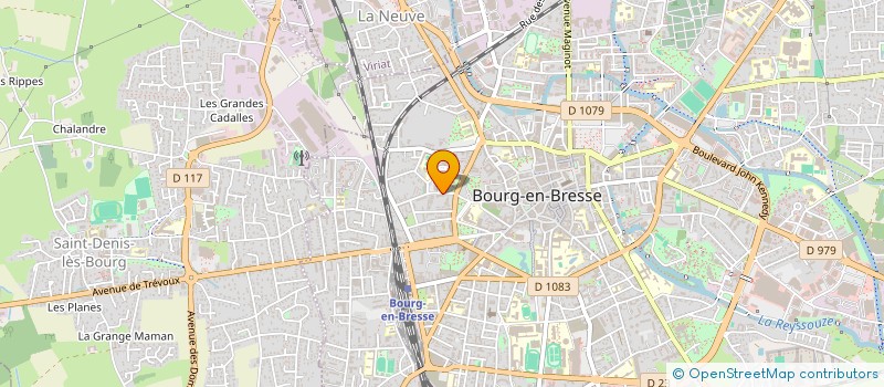 localisation de l'entreprise L2JURIS à BOURG-EN-BRESSE