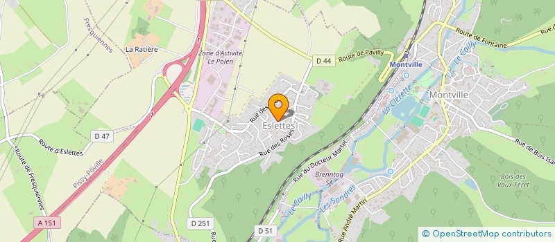 localisation de l'entreprise L2L ASSUR'  ESLETTES