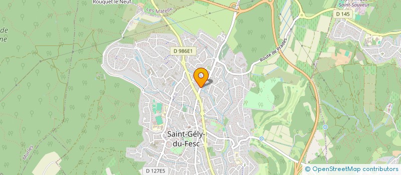 localisation de l'entreprise L2LOUPS  SAINT-GELY-DU-FESC