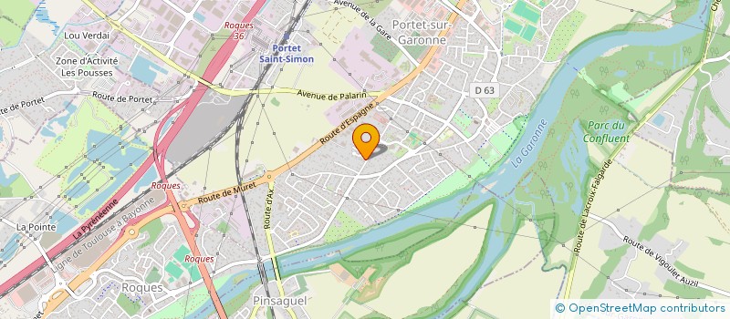 localisation de l'entreprise L2M à PORTET-SUR-GARONNE