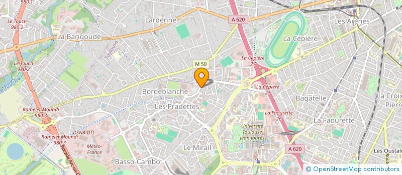 localisation de l'entreprise L2M à TOULOUSE