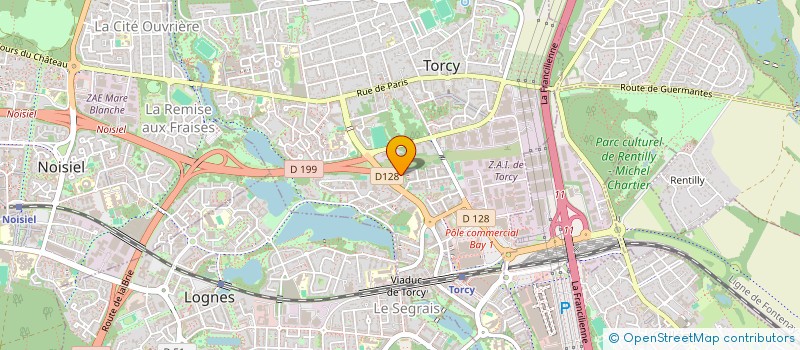 localisation de l'entreprise L2M  TORCY