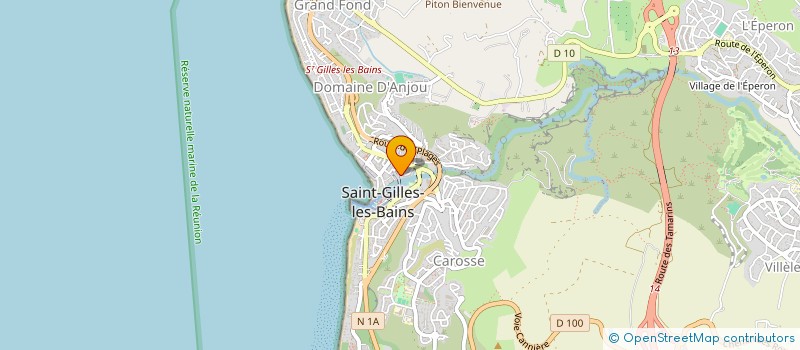localisation de l'entreprise L2M DIFFUSION à SAINT-PAUL