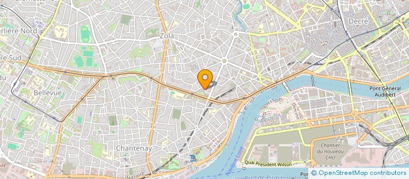 localisation de l'entreprise L2M HOLDING à NANTES