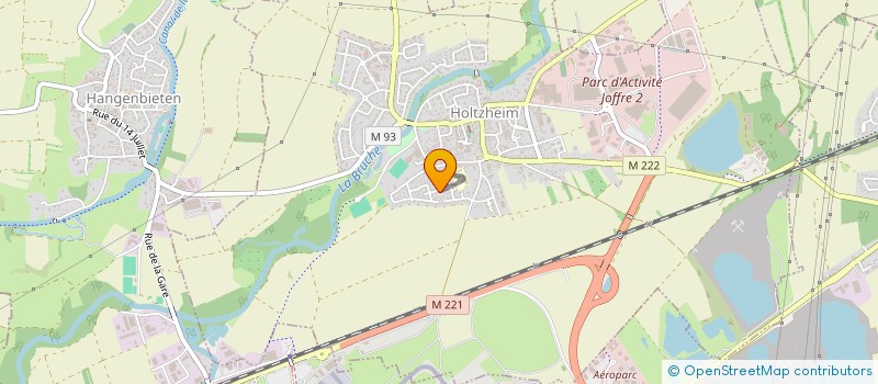 localisation de l'entreprise L2M2V  HOLTZHEIM