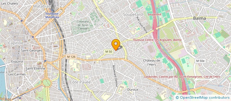 localisation de l'entreprise L2MP à TOULOUSE