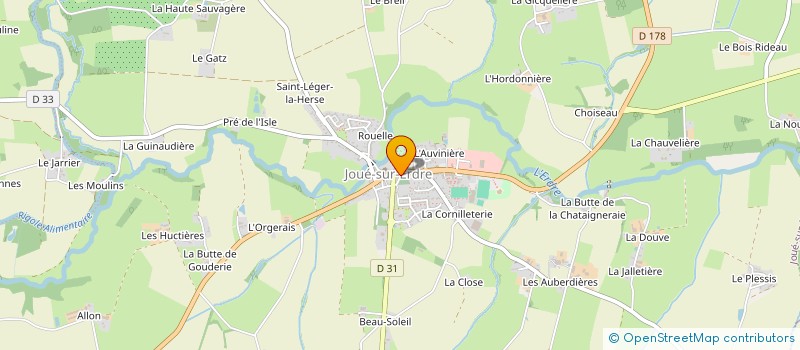 localisation de l'entreprise L2MP  JOUE-SUR-ERDRE