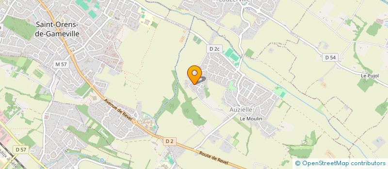 localisation de l'entreprise L2MP INVEST  AUZIELLE