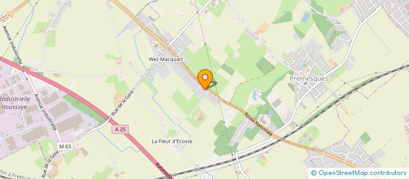 localisation de l'entreprise L2MZRT  ENNETIERES-EN-WEPPES